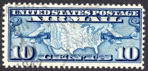 US C7 U 1926 10c dark blue Air Mail