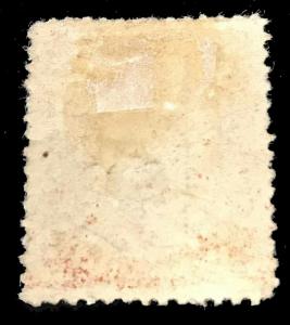 1881 Turks Islands #40 QV Watermark 1 - OGH - VF - CV$87.50 (ESP#3344) 