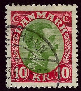 Denmark SC#131 Used VF SCV$55.00...Beautiful Denmark!