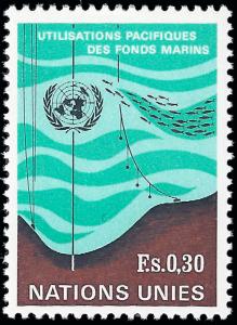 United Nations Geneva 1971 Sc 15 MLH