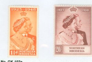 Northern Rhodesia #48-49 Unused Single (Complete Set)