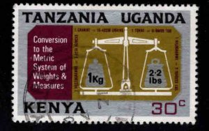 Kenya Uganda and Tanganyika KUT Scott 225 Used  stamp