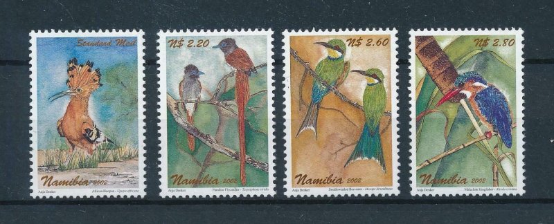 [102995] Namibia 2002 Birds vögel oiseaux  MNH