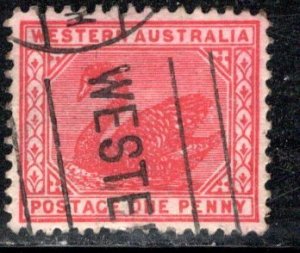 Australia Western Australia Scott 90, used
