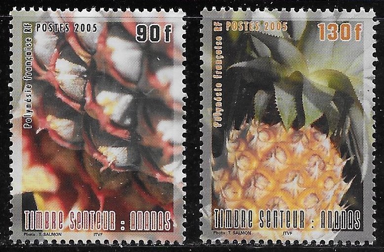 French Polynesia Scott #'s 904 - 905 MNH