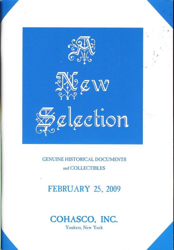 A New Selection - Genuine Historical Documents and Collec...