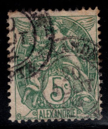 ALEXANDRIE Scott 20 Used stamp with a nice cancel