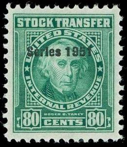 U.S. REV. DATED GREENS RD348  Mint (ID # 82651)