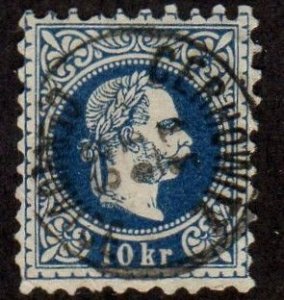 Austria Scott 30 Used with Cernowitz = Chernivtsi (Ukraine) cancel