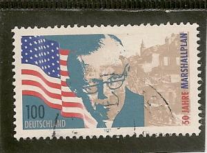 Germany Scott   1970  Marshall Plan    Used