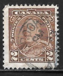 Canada 218: 2c George V, Bar issue, used, F-VF