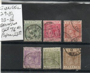 Gibraltar 29-30, 33-36 Used