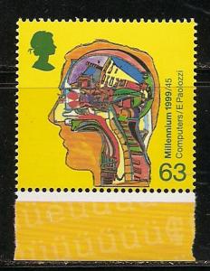 Great Britain 1842a 1999 63p Inventions Perf 13 3/4 MNH