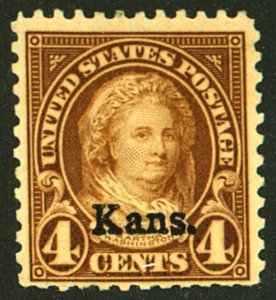 U.S. #662 MINT OG LH