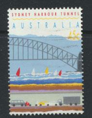 Australia SG 1376  Used  perf 14½ - Harbour Tunnel