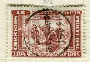 PORTUGAL; 1894 early classic Prince Henry issue fine used 15r. value