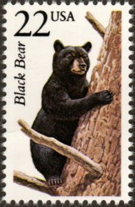 United States 2299 - Mint-NH - 22c Black Bear (1987) (cv $1.00)