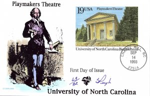 Pugh Designed/Painted NC Playmakers Theatre FDC...63 of 82 created!