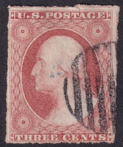 #10 Used, F-VF, Neat grid cancel (CV $190 - ID32521) - Joseph Luft