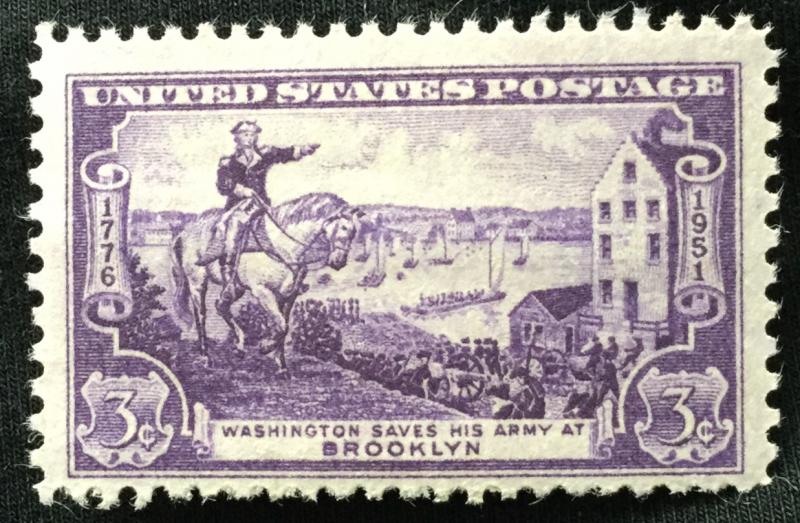 US #1003 MNH Single Battle of Brooklyn  $.25 L4