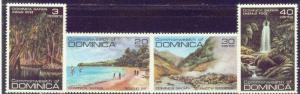 DOMINICA  689-92 MINT OG 1981 VIEWS