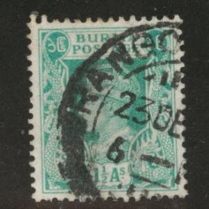 Burma Scott 23 used stamp 