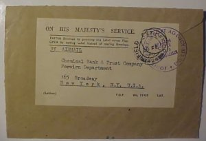 GREAT BRITAIN FPO 424 1948 IN SAVONY GERMANY