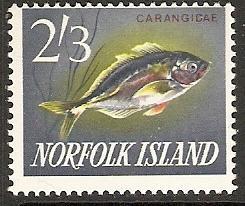 1963 Norfolk Isl. Scott 60 Opie(carangidae) MNH