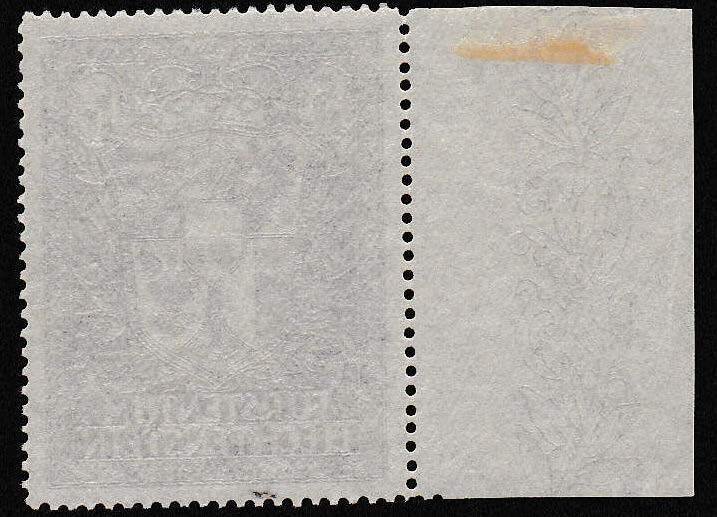 Liechtenstein 1935 5Franc Shield Scott 131 Zum 121 Margin Single. Stamp XF/NH