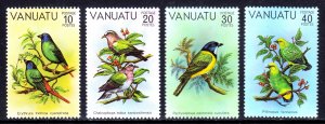 Vanuatu - Scott #300-303 - MNH - Vertical crease #301 - SCV $5.10