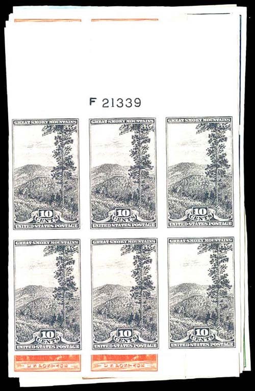 U.S. PLATE BLOCKS 756-65  Mint (ID # 77823)- L