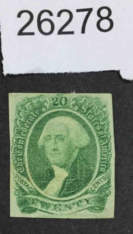 US STAMPS CSA #13 MINT OG H LOT #26278