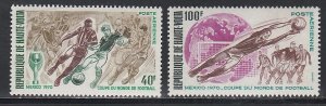 Burkina Faso # C80-81, World Cup Soccer, Mint NH, 1/2 Cat.