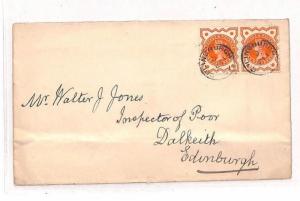 BB82 1899 Colinsburgh Edinburgh Scotland GB Cover {samwells-covers}PTS