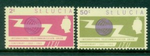 St Lucia 1965 ITU Centenary MLH