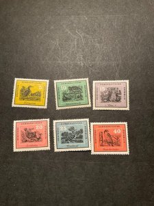 Stamps Germany (DDR) Scott #444-9  never hinged