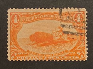 US Stamps-SC#287 - Mississippi - Used  - SCV $25.00