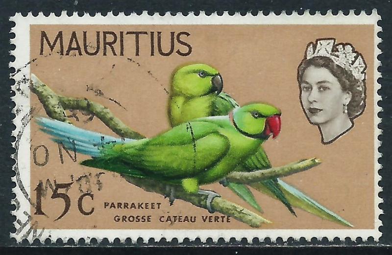 Mauritius, Sc #329, 15c Used