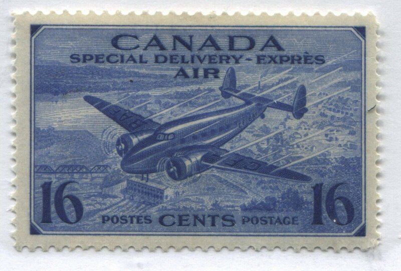 Canada 1946 16 cents Air Mail Special Delivery aniline ink unmounted mint NH