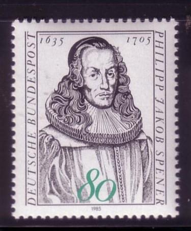 * Germany Sc. # 1433 Philipp Spener MNH