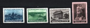 RUSSIA/USSR 1951 HUNGARY SET OF 4 STAMPS MNH