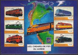 2001 Guinea 3133-3138KL Locomotives 23,00 €