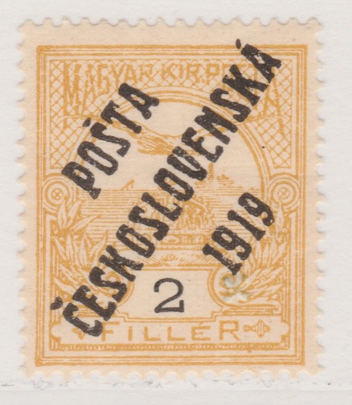 1919 Czechoslovakia Optd 2f MNH** Stamp A30P10F41317-