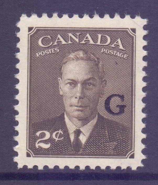 Canada Scott O13 - SG O179, 1949 George VI 2c Official G MNH**