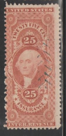 U.S. Scott #R46c Revenue Stamp - Used Set of 10 - IND