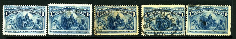 U.S. #USED #230 GROUP/MIXED CONDITION 