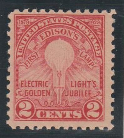 U.S. Scott #655 Edison Stamp - Mint NH Single