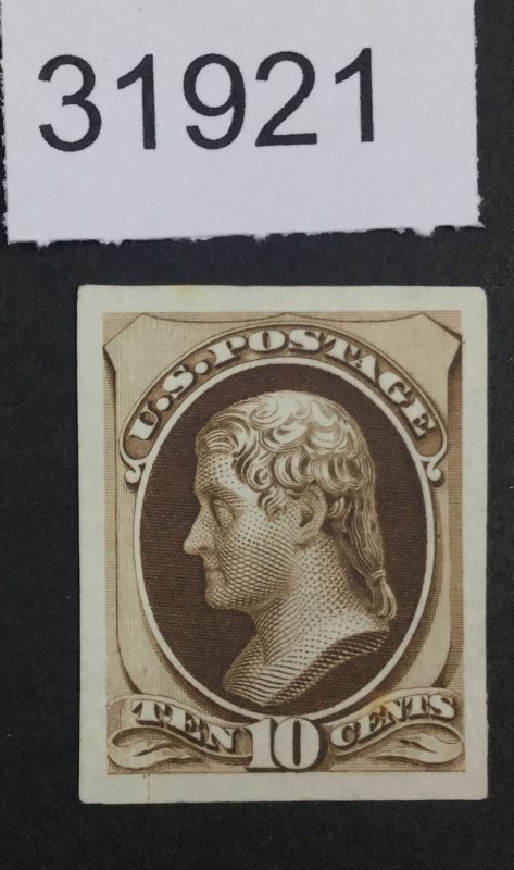 US STAMPS #150p3 PROOF ON INDIA SUPERB LOT #31921