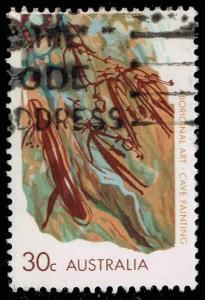 Australia #506 Aboriginal Cave Painting; Used (0.50)