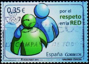 Spain. 2011 35c Fine Used